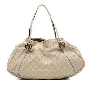 Pre-Loved Gucci Guccissima Twins Shoulder Bag